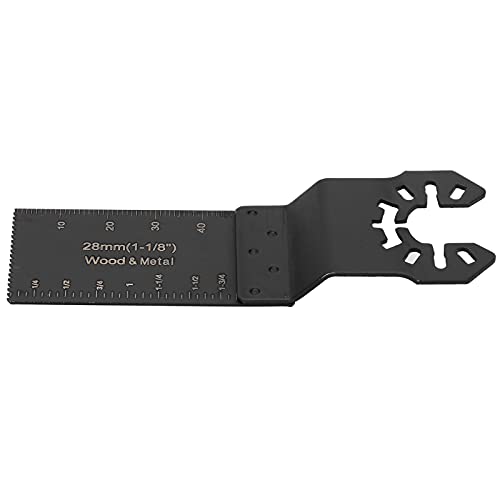 Oszillierende Werkzeugklinge universeller Kohlenstoffstahlsägenklinge zum Schneiden von Kunststoff weichem Metallholz Holz Multifunktional Finishing -Maschinen 28mm von Segrehy