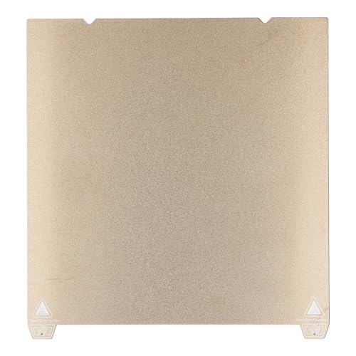 PEI -Build -Platten -Diamantmuster -Sprühblech 310 x 315 mm doppelseitig hochtemperaturfest für K1 Maximal 3D -Drucker x1 x1e p1p p1s a1 von Segrehy