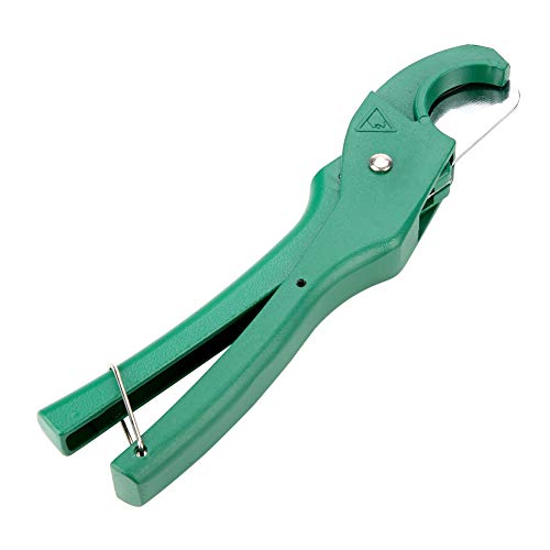PVC -Rohrschneider -Ratschen -Schere Röhrchen Schnitthandwerkzeug hohe Präzision Aluminiumlegierung Körper für Sanitärdienprojekte Grün 202g 21 cm von Segrehy