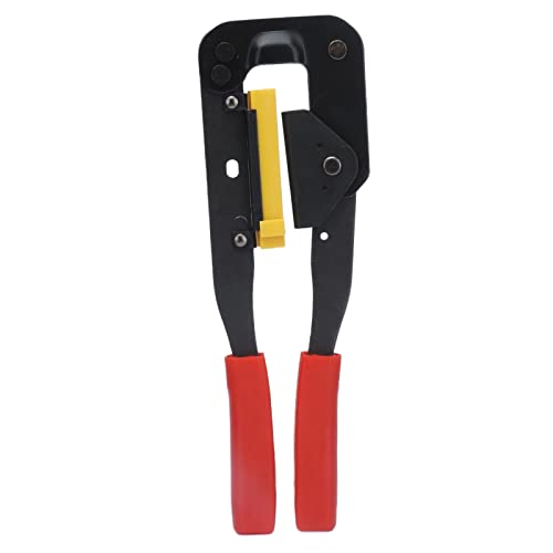Professionelle Hochleistungs-Kabelzange, Draht-Crimpzange, Flachbandkabel-Crimpwerkzeug für Elektronik und Netzwerk, aus 45er Stahl, 241 mm Länge Professionelle Hochleistungs-Kabelzange, Draht-Crimpzange, Flachbandkabel-Crimpwerkzeug für Elektronik und Netzwerk, aus 45er Stahl, 241 mm Länge von Segrehy