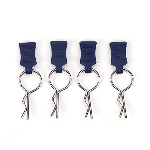 RC Car Body Shell Clip Pin Set Haltbarer exquisites Aluminiumlegierung Stahl Fit Traxxas 1/5 1/8 RC -Auto (Dunkelblau) von Segrehy