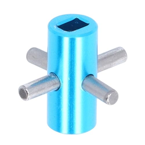 RC Differential Locker Hochstärke Aluminiumlegierung Upgrade -Teile für 1/10 TT02 RC -Auto Blau fester Welle Direkter Austausch von Segrehy
