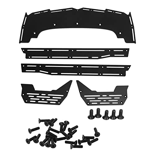 RC Side Pedal Aluminiumlegierung Hochfest -Upgrade -Teile für RC -Cars 1/7 1/8 (Schwarz) von Segrehy