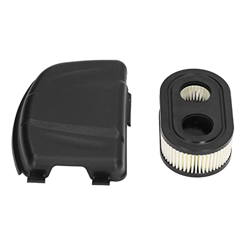 Segrehy Rasenmäherluftfilter Ersatz Kunststoff Gartenmäher Filterabdeckung Set Rasentrimmer 798452 590548 von Segrehy