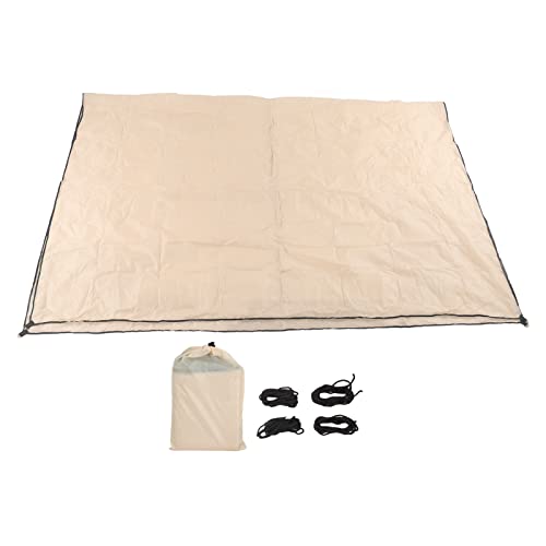 Rechteck Sun Shade Segel UV Block Block Banach Outdoor Gartenpool Hinterhof Veranda Abdeckung Haltbarer Leinwand Stoff Schwarz verstärkte Stiche Edelstahlringe 90 (Weiß) von Segrehy