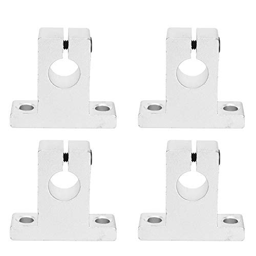 Reparatur der Halterung SK12 Leichter haltbarer Aluminiumlegierungswellenhalterung für Industrie -Schienenzubehör Hardware -Tools 4PCS 42 -mm -Außendurchmesser von Segrehy