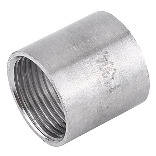 Rostfreie Stahlrohranschläge SS304 BSP Weibliche Gewinde -Rohranschluss -Adapter für Luftwasserbrennstoffrohrsysteme 1 Zoll bis 2 Zoll (1) von Segrehy