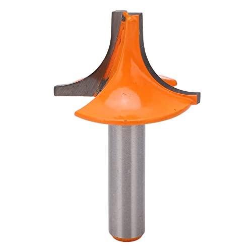 Roundover Edging Router Bit einstellbare Tiefe Präzision Schnittwolfram -Carbid -Legierung 8mm Schaftholz -Mahlen -Fräser -Werkzeug für Fußleiste und Möbel (8 x 31) von Segrehy