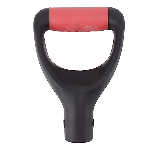 Schaufel D Grip Griff Ergonomisches Design Multifunktional Rugged Schaufelgriff zum Graben von Rakingwerkzeugen Schwere Bodenbedingungen Hochwertiges Plastik 3,2 cm (Schwarz) von Segrehy
