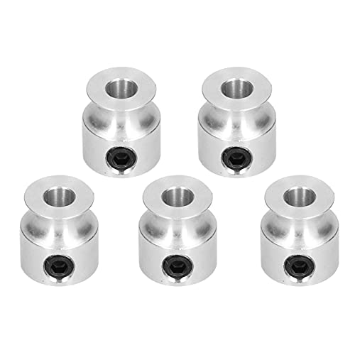Schrauben Sie feste runde Riemenscheibe mit 8 mm Durchmesser Loch Haltbares Aluminiumlegierung rundes Gürtelgetriebe glatte Bewegung niedriger Rausch für niedrige (5401-0004-0008) von Segrehy