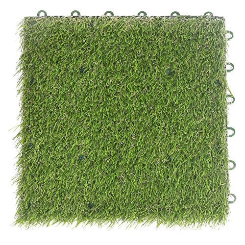 Segrehy 3 cm Rasen Plastik Grasboden wasserdichte Grasbrett Spleißboard Rasenkunstteppich von Segrehy