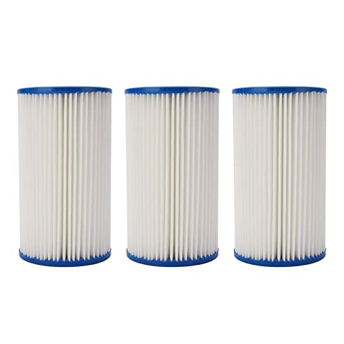 Segrehy 3PCS -Filterpatronen Schwimmbad Filter Typ B Trefoil Konstruktion leistungsstarke Filtration Wiederverwendbare Pumpenelemente für den Intenx B Pool und Spa von Segrehy