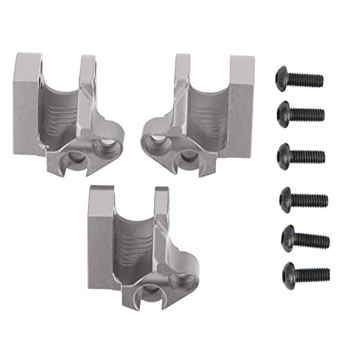 Segrehy Aluminiumlegierung fester Code -Pullstangen -Verschleiß Widerstandsersatz für axiale SCX10 III AX103007 1/10 RC -Automodell (Du färbte) von Segrehy