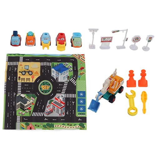 Segrehy City Life Playmat Teppich Kinder Teppich zum Spielen mit Autospielzeug- Bildungsspiel Mate für Kinder von Segrehy