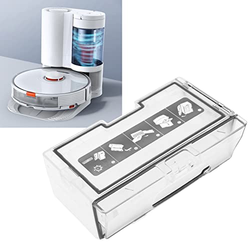 Segrehy Original Roborock Ersatz-Staubbehälter, Kompatibel mit S7/T7S/T7S Plus/G10, Staubsammelbox für Xiaomi/Roborock Bodenkehrroboter, Hochwertiges Saugroboter-Zubehör von Segrehy