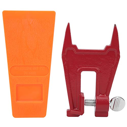Segrehy Felling Wedge Protokollierung Keilbaumschneider Keil Orange 5,5 Zoll Leichtes lebiger technischer Kunststoff mit Führungsplattenhalter für professionelle Holzfäller und Baumfelling Segrehy Felling Wedge Protokollierung Keilbaumschneider Keil Orange 5,5 Zoll Leichtes lebiger technischer Kunststoff mit Führungsplattenhalter für professionelle Holzfäller und Baumfelling von Segrehy