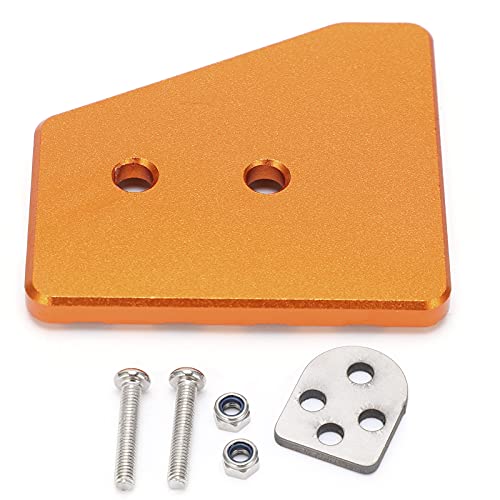 Segrehy Heckbremsenhebel Hebel PEG Extension CNC Aluminiumlegierung Ersatz für 890 Abenteuer R/890 Abenteuer 2021-2022 (Orange) von Segrehy