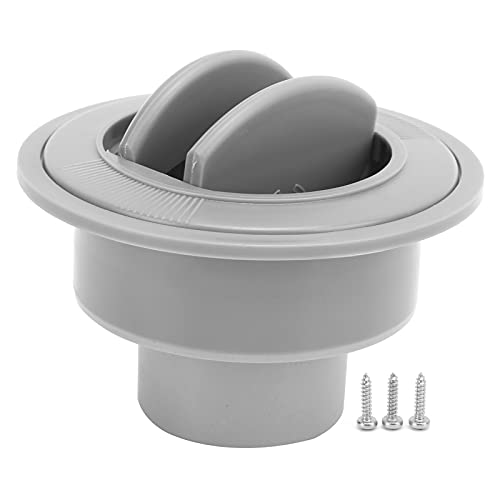 Segrehy KLIMAANLAGE OUTLET UNIVERSAL GRAU RUNDE ABS FÜR RV BOAT BUS AUTO von Segrehy