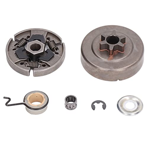 Segrehy Kupplungs -Kit -Set hochwertiger Legierungsstahl -Stahl Ersatz Spur -Kraftsprocket 3/8LP -Tonhöhe für Chainsaw 017 018 021 023 025 MS170 MS180 MS210 MS230 MS250 Segrehy Kupplungs -Kit -Set hochwertiger Legierungsstahl -Stahl Ersatz Spur -Kraftsprocket 3/8LP -Tonhöhe für Chainsaw 017 018 021 023 025 MS170 MS180 MS210 MS230 MS250 von Segrehy