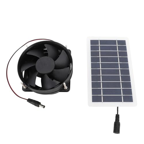 Segrehy Solar Panel angetriebenes Lüfterkit 10W tragbarer Stiller Solar -Antriebslüfter mit monokristallinen Siliziumplatte für Campingreisen im Freien Segrehy Solar Panel angetriebenes Lüfterkit 10W tragbarer Stiller Solar -Antriebslüfter mit monokristallinen Siliziumplatte für Campingreisen im Freien von Segrehy