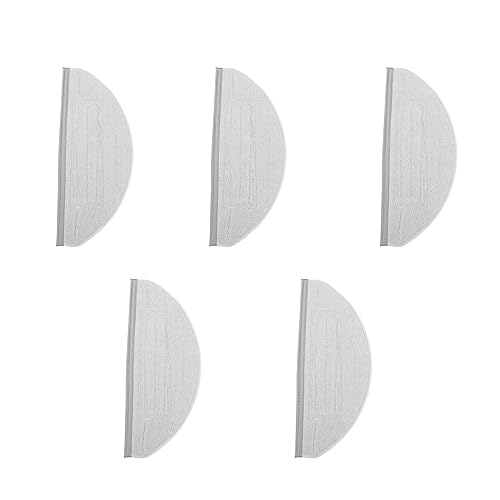 Segrehy Sweeping Roboter -Wischtuch -Ersatz -Mop -Pads Super Sauging wiederverwendbares Hochtemperaturfest für S8 S7 MAXV S7 Pro Ultra -Fasermaterial 5pcs von Segrehy