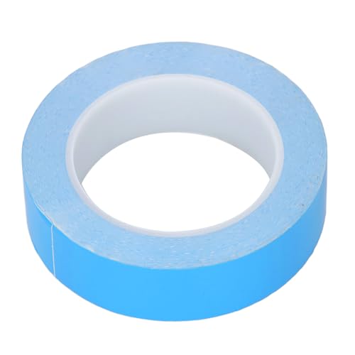 Segrehy Thermischem Klebeband doppelseitig Hochleistungsheizbeständiges Nicht leitfähig für Elektronik -CPU -GPU SSD -Antriebsantrieb 0,15 mm dick 30 mm breit 25 m von Segrehy