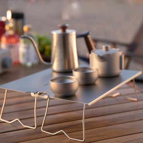 Segrehy Ti BBQ Faltbarer Campinggrilltisch tragbares Lagerfeuer Grillschreibtisch Leichtes haltbares Outdoor -Picknick -Rucksack -Wanderfischen 27.8x24.3x8cm Segrehy Ti BBQ Faltbarer Campinggrilltisch tragbares Lagerfeuer Grillschreibtisch Leichtes haltbares Outdoor -Picknick -Rucksack -Wanderfischen 27.8x24.3x8cm von Segrehy