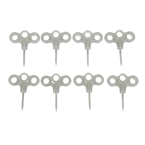 Spiral Spike Edelstahl Gewinde Nagel Nacht Vision 30MM Camping Wanderung von Segrehy