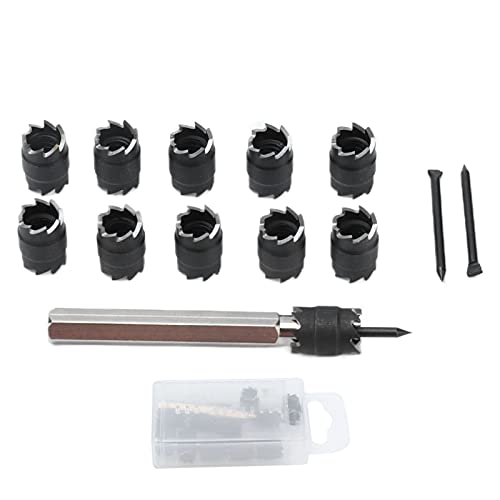 Spot Schweißschneider -Set Hochgeschwindigkeitsstahl doppelseitig Rotary Blade zum Entfernen von Spotschweißen auf Metallplatten 3/8 Zoll 10 Stecker enthalten schwarzes Silber Spot Schweißschneider -Set Hochgeschwindigkeitsstahl doppelseitig Rotary Blade zum Entfernen von Spotschweißen auf Metallplatten 3/8 Zoll 10 Stecker enthalten schwarzes Silber von Segrehy