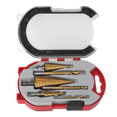 Stiefmaschinenbohrbit SEX Shank Titanschicht mehrere Größen 4 32 mm 4 20 mm 4 12 mm für Holz Aluminiumlegierung Kupfer Handbohrbank Bohrer 6pcs mit Aufbewahrungsbox Stiefmaschinenbohrbit SEX Shank Titanschicht mehrere Größen 4 32 mm 4 20 mm 4 12 mm für Holz Aluminiumlegierung Kupfer Handbohrbank Bohrer 6pcs mit Aufbewahrungsbox von Segrehy