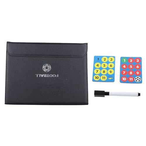 Tragbares Klapp-Fußball-Strategie-Brett mit Magnetischen Stücken Marker-Stift für Match-Training und Lehre Tragbares Klapp-Fußball-Strategie-Brett mit Magnetischen Stücken Marker-Stift für Match-Training und Lehre von Segrehy