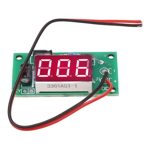 Zähl modul, 3-stelliger roter Display-Digital zähler, 4 7V PCB-Speicher akkumulator für Robotik, Industrie automation und DIY-Projekte (7-16V) von Segrehy