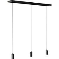 Gebraucht] Segula Madox 3X Wave Hängeleuchte Hängelampe Deckenlampe Leuchte Lampe schwarz von Segula