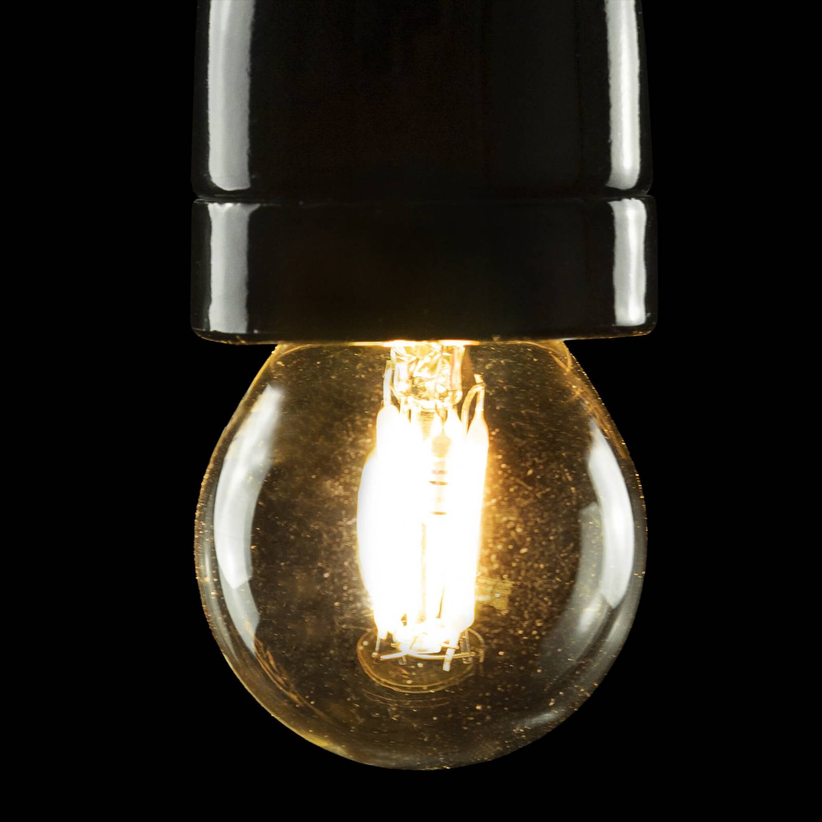 SEGULA LED E27 3W Golfball 24V DC Filament klar 927 dimmbar SEGULA LED E27 3W Golfball 24V DC Filament klar 927 dimmbar von Segula