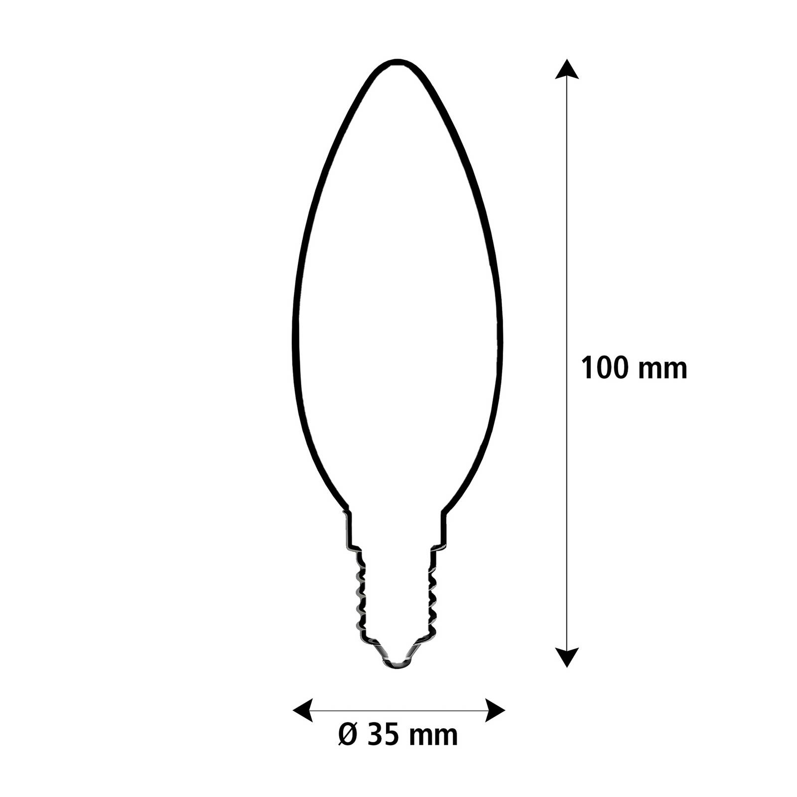SEGULA LED Elegant Line E14 3W Kerze 2.200 K Filament dim SEGULA LED Elegant Line E14 3W Kerze 2.200 K Filament dim von Segula