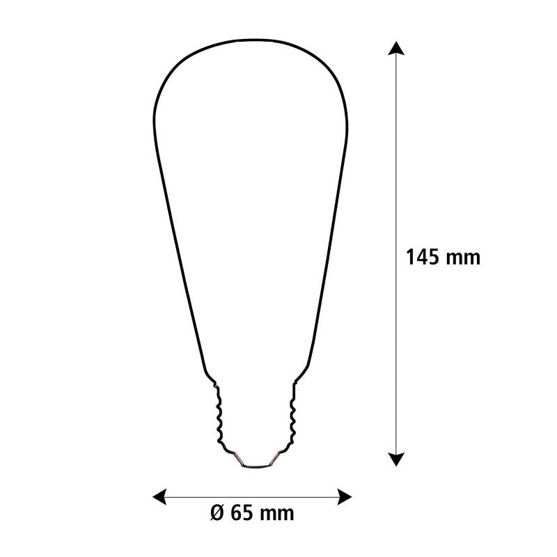 SEGULA LED Elegant Line E27 5W Rustika 2.200 K Filament dim von Segula