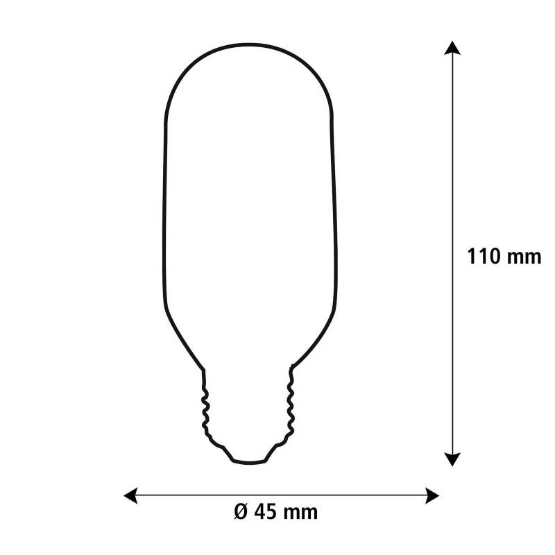 SEGULA LED Fire Flame Line E27 0,6W Tube rauch 1800K Deko von Segula