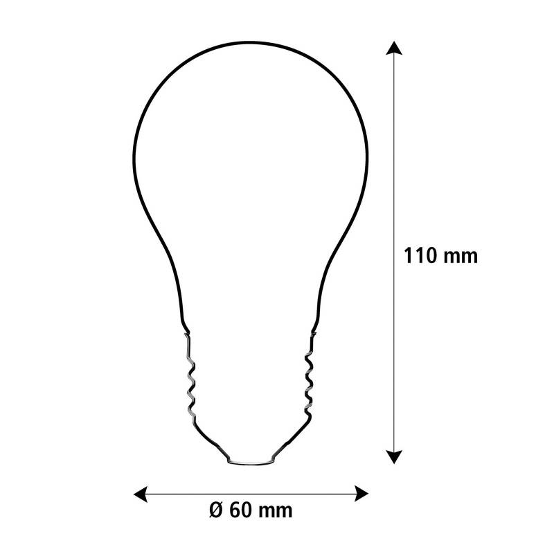 SEGULA LED Fire Flame Line E27 0,8W Birne matt 1800K Deko von Segula