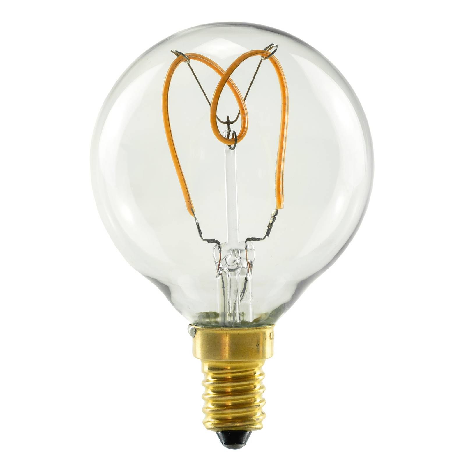 SEGULA LED-Globelampe E14 3.2W 2.200K dimmbar klar von Segula
