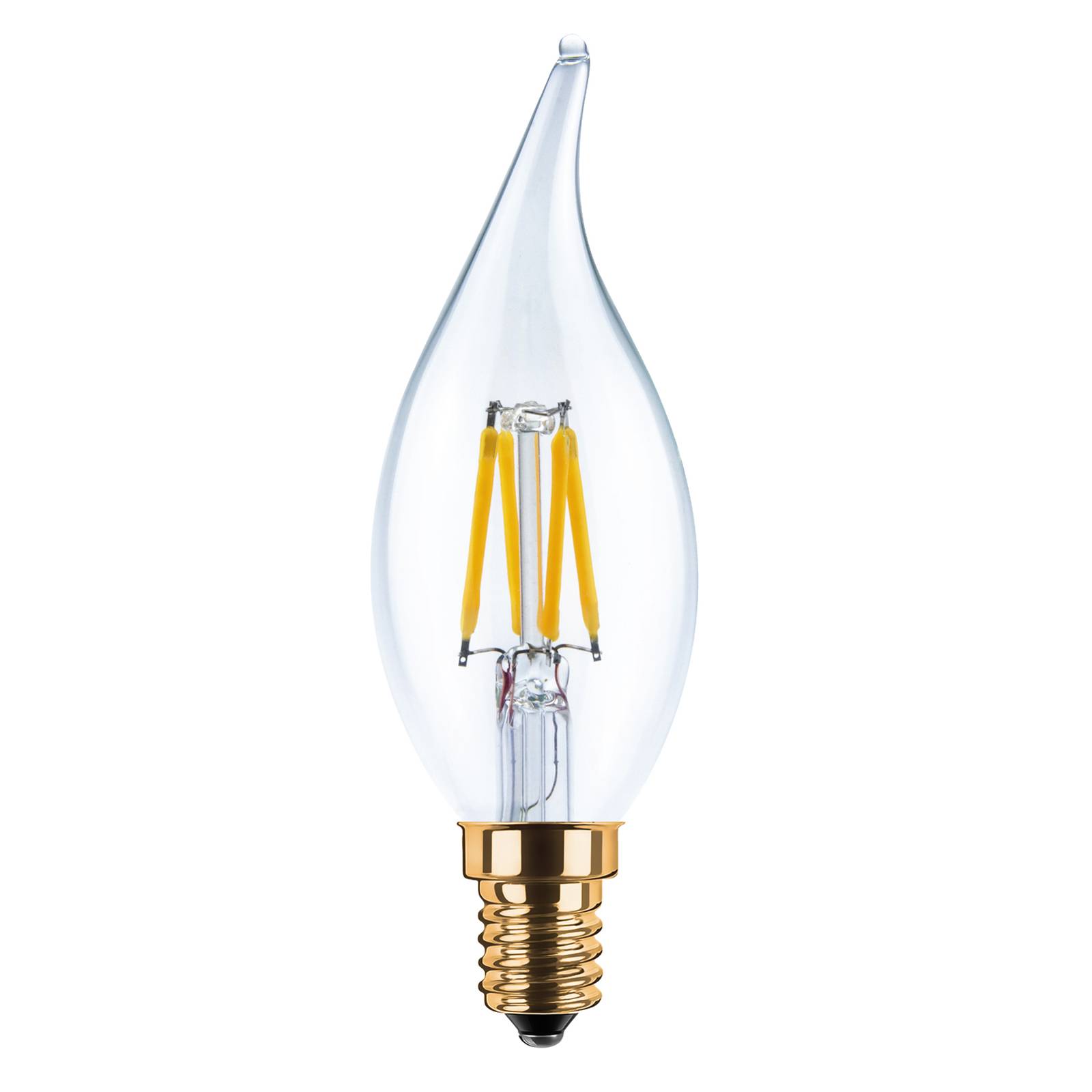 SEGULA LED-Kerze Windstoß E14 3W 2.200K Filament von Segula