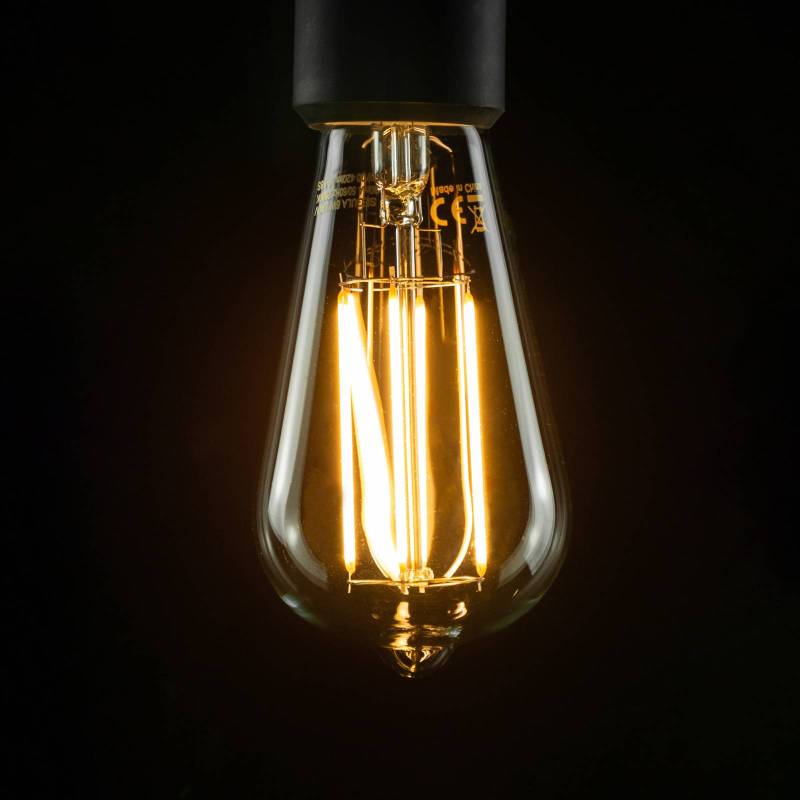 SEGULA LED-Lampe Rustika Long Style E27 6,5W klar SEGULA LED-Lampe Rustika Long Style E27 6,5W klar von Segula