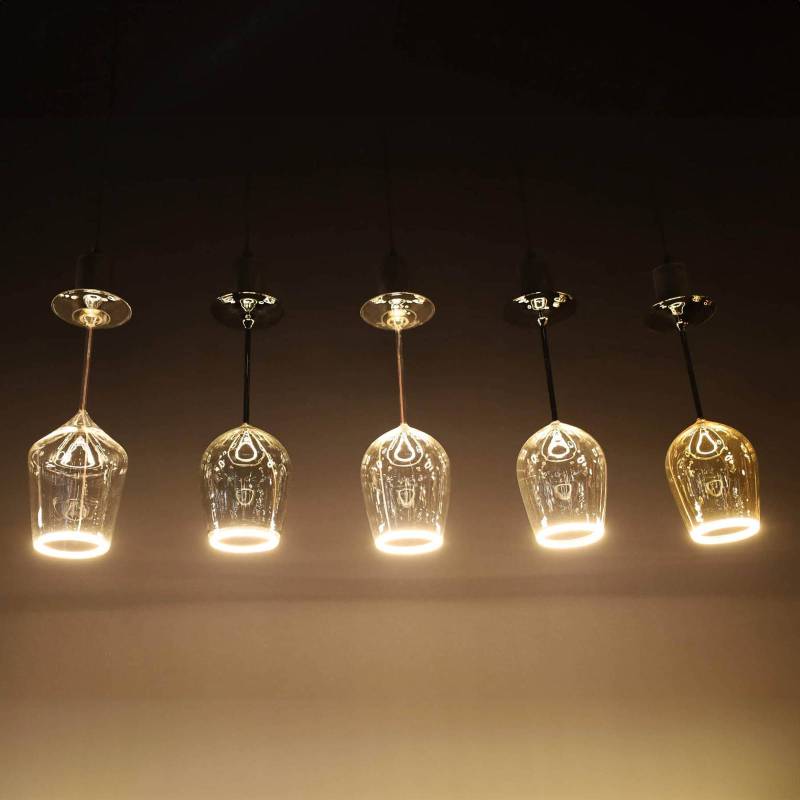 SEGULA LED-Leuchtmittel Floating Rosé Wine, E27, 5 W 922 dim von Segula