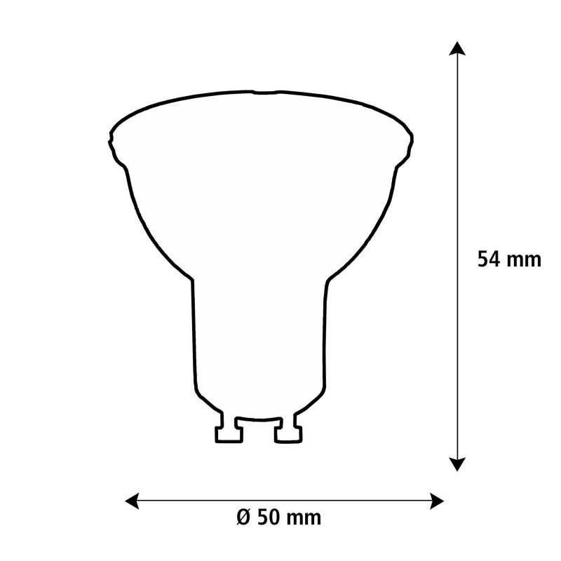 SEGULA LED-Leuchtmittel GU10 6W Reflektor dimmbar 10° Ra90 von Segula