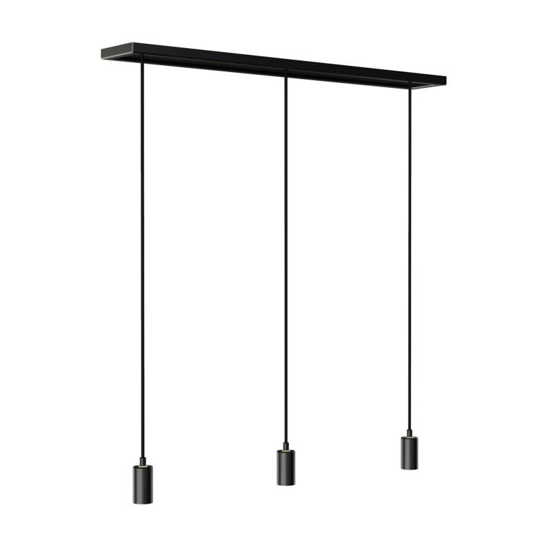 SEGULA Madox 3X Wave Hängeleuchte Hängelampe Deckenlampe Leuchte Lampe schwarz von Segula