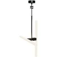 Segula 50968 Deckenleuchte AXIS, 2x S14d, Metall schwarz LED-Deckenleuchte S14d Schwarz von Segula