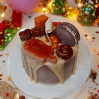 Candle Cake - Candle With Scented Candles Chocolate Dream in Cake Shape 100% Soy Wax, Candle, Food von SehersGiftShop