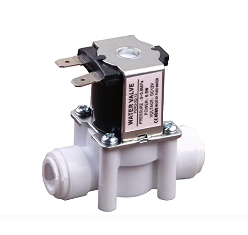 3/8 Zoll 12V Einlasswasser Magnetventil N/C normalerweise geschlossener Durchflussschalter für RO Umkehrosmose reines System von Sehfupoye