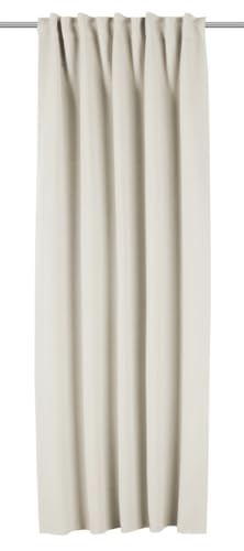 Sehlbach Fertiggardine mit Gardinenband, Dimout Uni, Creme, 135 x 245 cm Gardinen, Energiesparend Im Winter, Wärmeabweisend Im Sommer, Einfache Anbringung, Blickdicht, Perfekter Faltenwurf Sehlbach Fertiggardine mit Gardinenband, Dimout Uni, Creme, 135 x 245 cm Gardinen, Energiesparend Im Winter, Wärmeabweisend Im Sommer, Einfache Anbringung, Blickdicht, Perfekter Faltenwurf von Gardinia