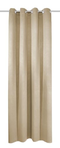 Sehlbach Fertiggardine mit Ösen, Dimout Prägung, Beige, 135 x 245 cm Gardinen, Energiesparend Im Winter, Wärmeabweisend Im Sommer, Blickdicht, Öko-Tex Zertifiziert, Zeitlose Eleganz Sehlbach Fertiggardine mit Ösen, Dimout Prägung, Beige, 135 x 245 cm Gardinen, Energiesparend Im Winter, Wärmeabweisend Im Sommer, Blickdicht, Öko-Tex Zertifiziert, Zeitlose Eleganz von Gardinia