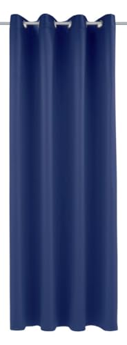 Sehlbach Fertiggardine mit Ösen, Dimout Uni, Blau, 140 x 245 cm Gardinen, Energiesparend im Winter, Wärmeabweisend im Sommer, Blickdicht, Öko-Tex Zertifiziert, Zeitlose Eleganz Sehlbach Fertiggardine mit Ösen, Dimout Uni, Blau, 140 x 245 cm Gardinen, Energiesparend im Winter, Wärmeabweisend im Sommer, Blickdicht, Öko-Tex Zertifiziert, Zeitlose Eleganz von Gardinia